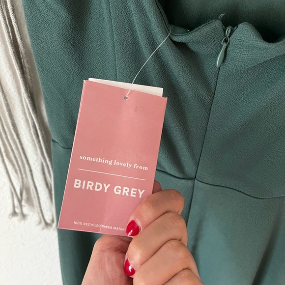 Birdy Grey Sea Glass Halter Dress Small - Picture 3 of 4